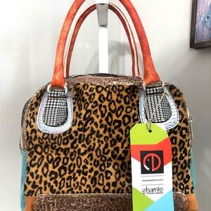 The Island -1- Patchwork Leather Handbag